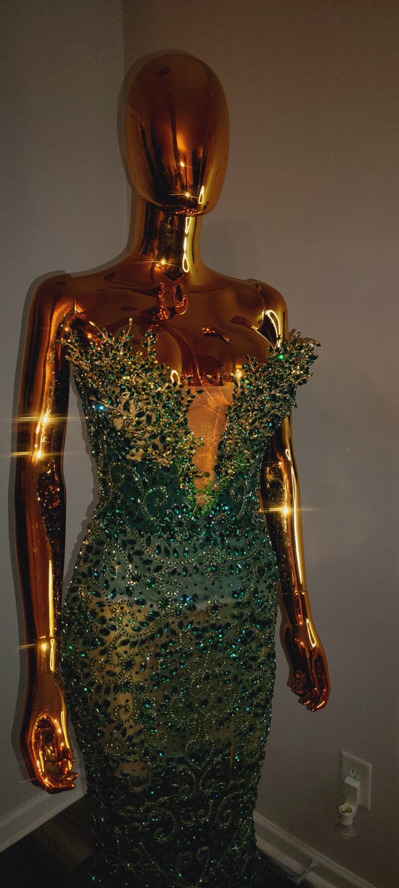 Sarah Luxury beaded dress