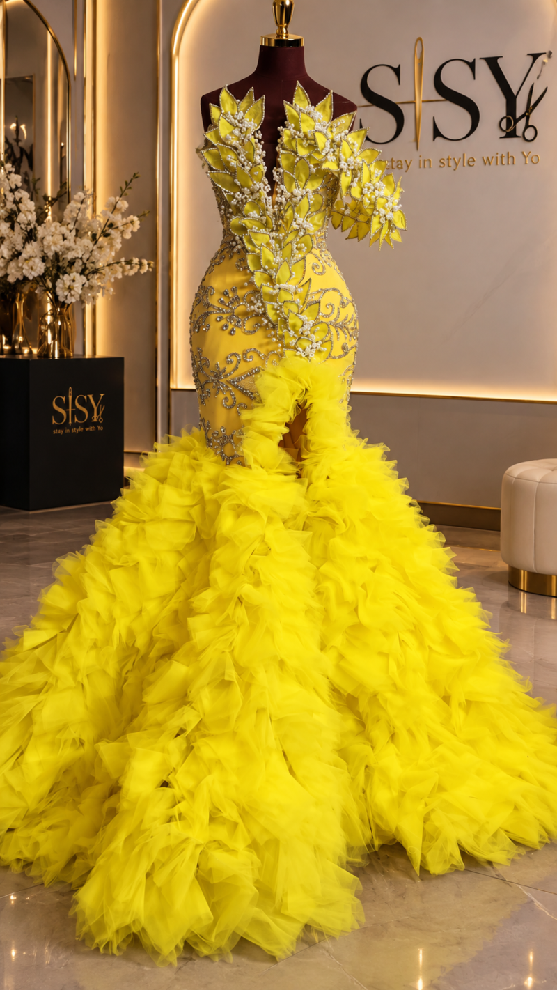 Nebih’s dress  1 ( yellow )