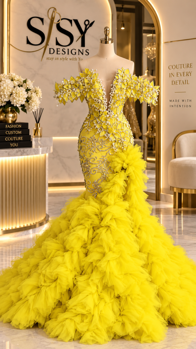 Nebih’s dress (yellow)